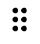 Visual representation of braille dots
